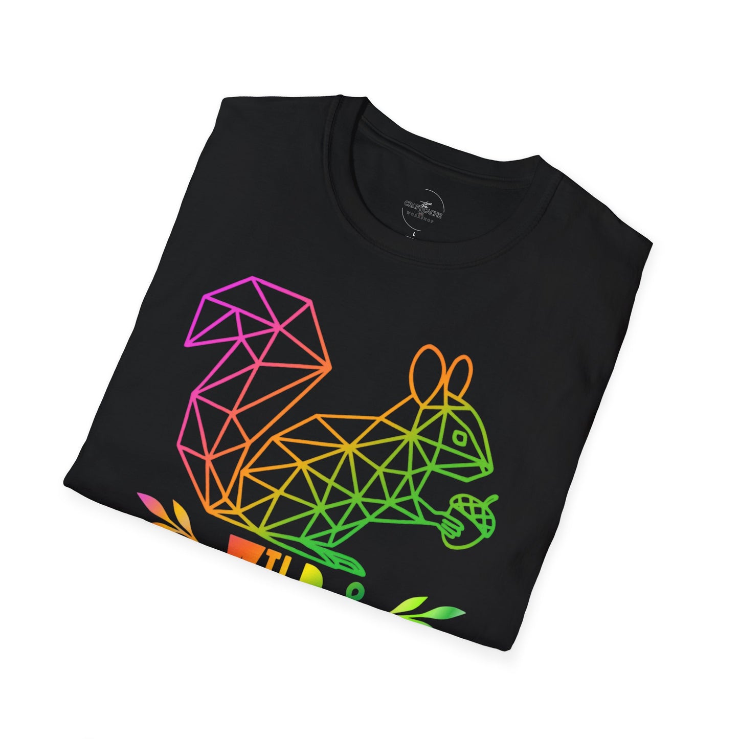 Wild & Rooted Geometric Squirrel T-Shirt