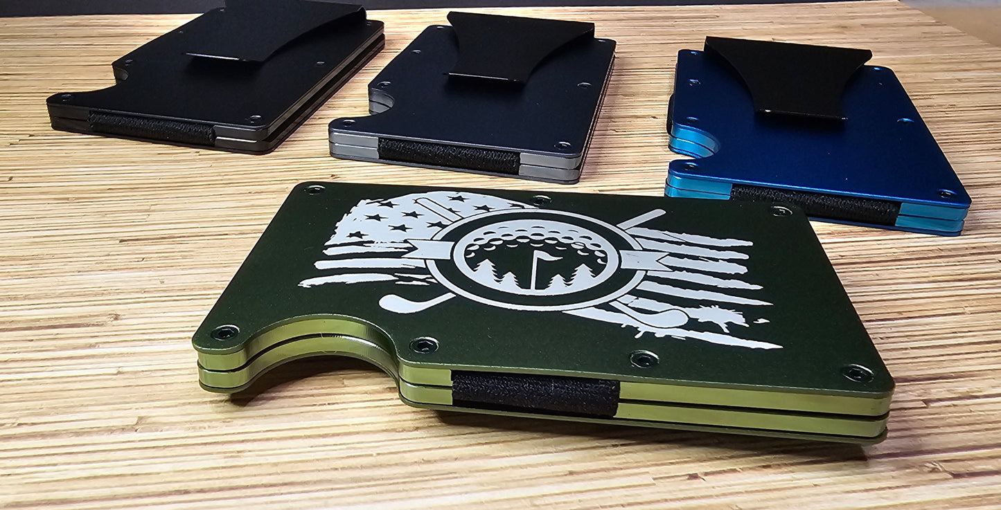 Aluminum Wallets-Customizable