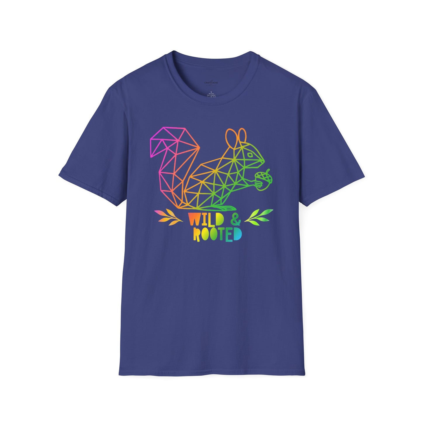 Wild & Rooted Geometric Squirrel T-Shirt
