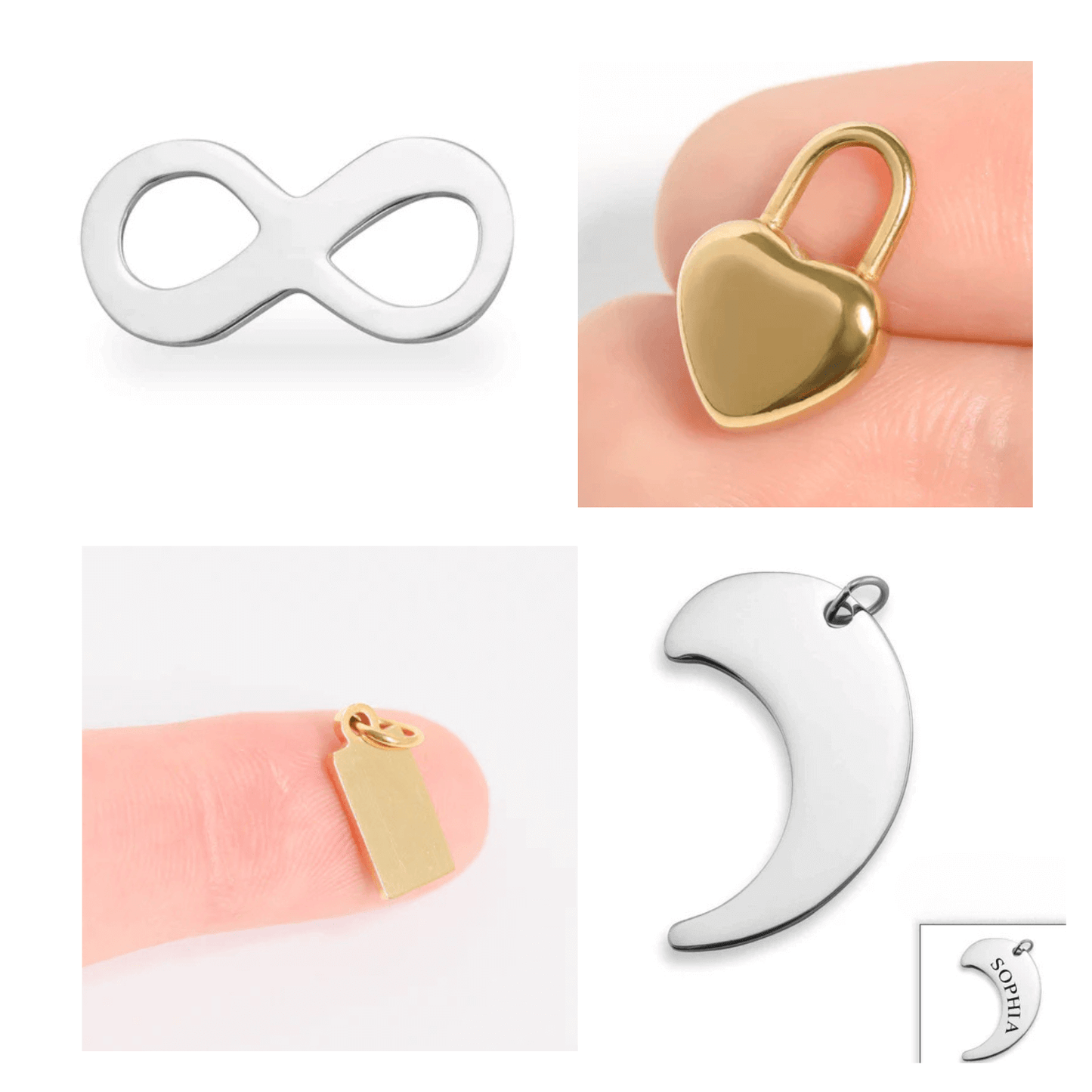 Engravable Charms