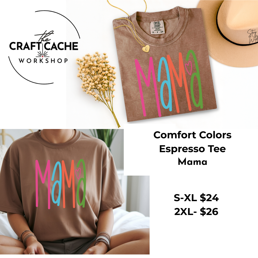 Mama Hand Lettered Tee