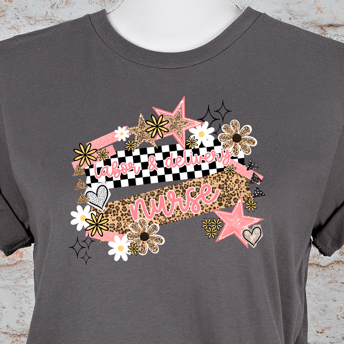 Washi Frame- Custom Name or Occupation