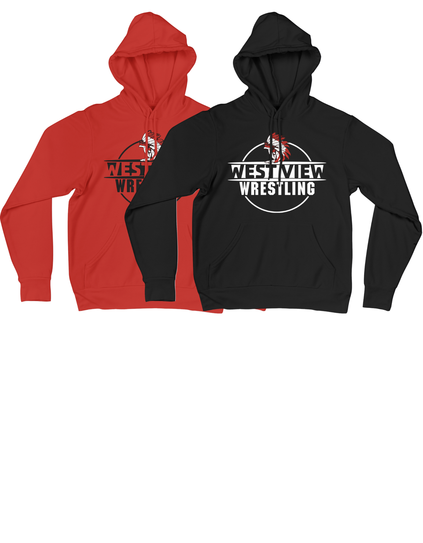 Youth West View Wrestling Hooded Sweatshirt