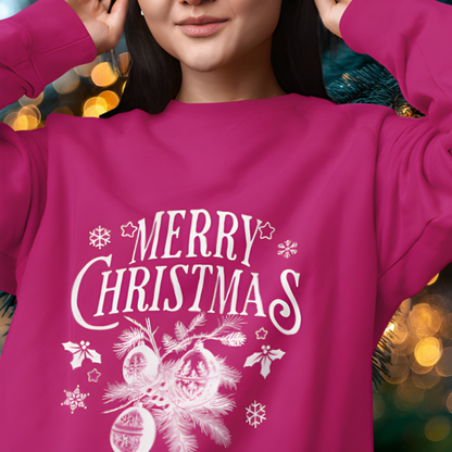 Vintage Merry Christmas Crewneck Sweatshirt