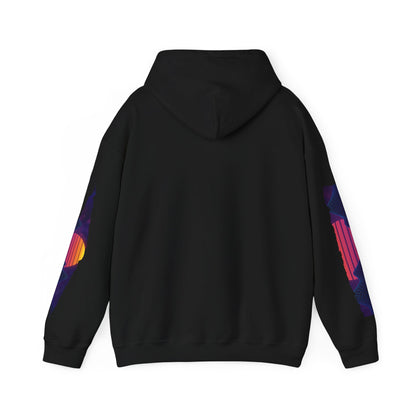 Holler Vibes Retro Graphic Hoodie