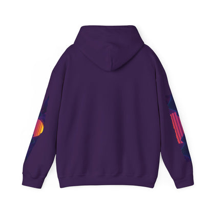 Holler Vibes Retro Graphic Hoodie