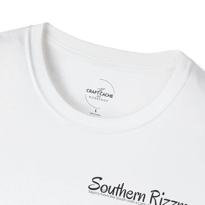 Southern Rizzms™ "If It Ain’t Broke" Tractor Tee – Funny Southern Stick Figure Shirt – Country Life Graphic Tee