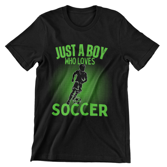 Youth Boy's Soccer Tee- Customizable
