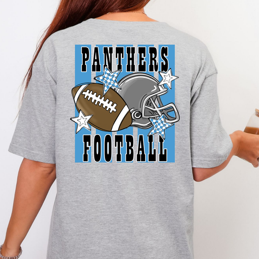CGHS Panthers Striped Football Tee