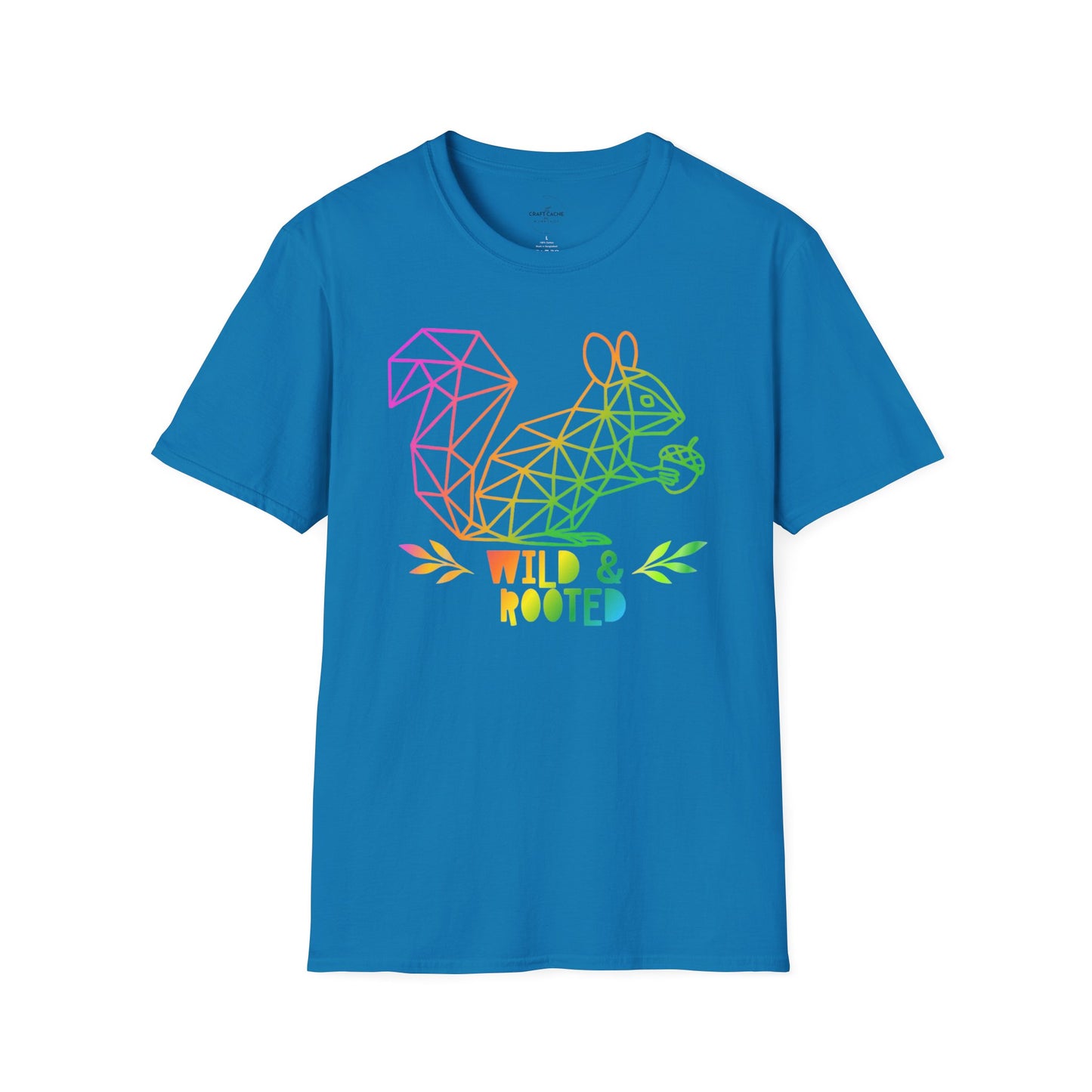 Wild & Rooted Geometric Squirrel T-Shirt
