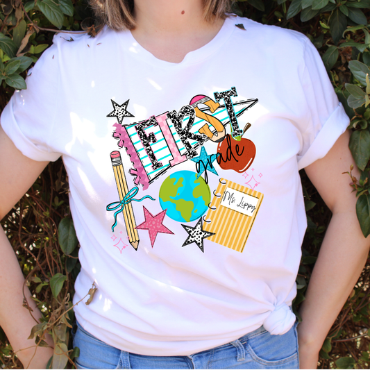 Back To School Pennant Tee | Custom