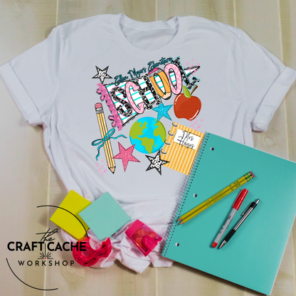 Back To School Pennant Tee | Custom