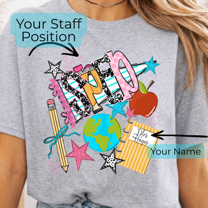Back To School Pennant Tee | Custom