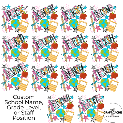 Back To School Pennant Tee | Custom