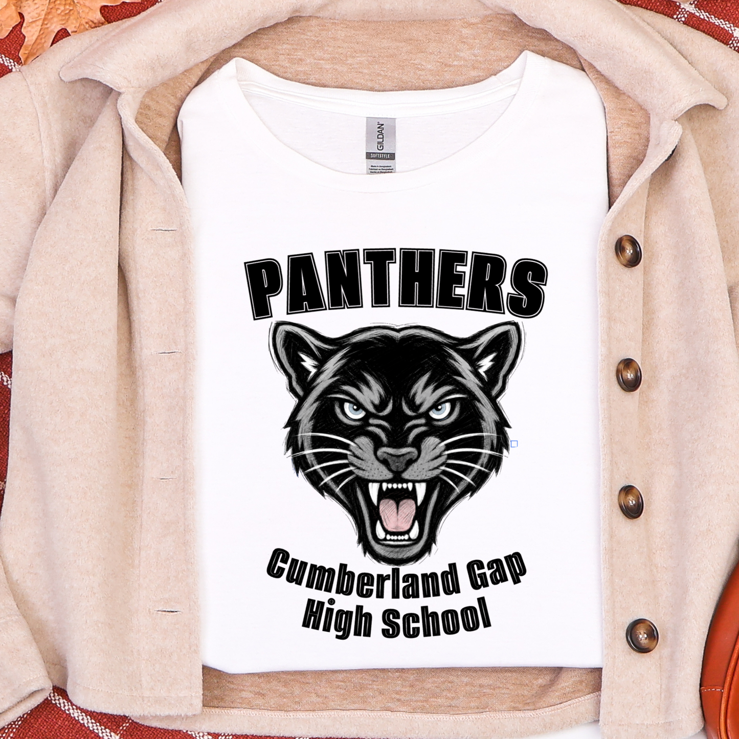 CGHS Panthers Mascot New Classic Tee