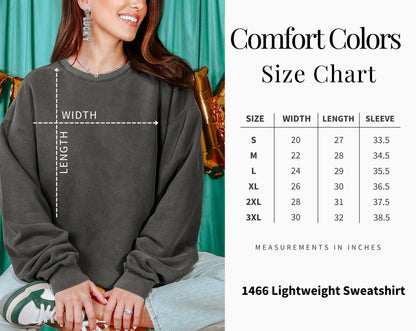 SPOOKY Comfort Colors Sweatshirt - Halloween Crewneck