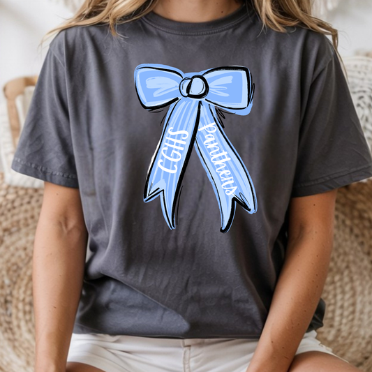 CGHS Panthers Long Bow Tee