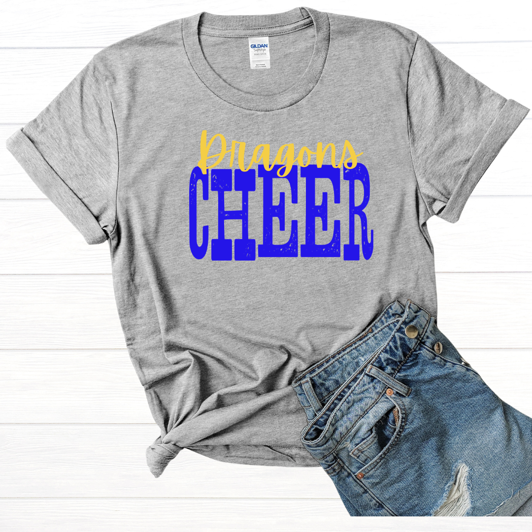 CHEER-Custom Mascot Tee