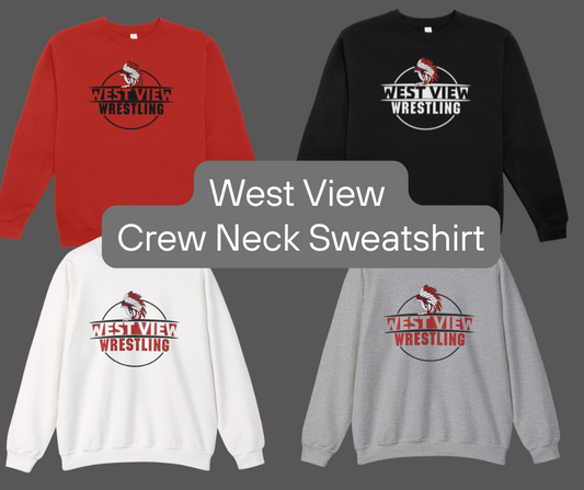 Adult West View Crewneck Graphic Sweatshirt