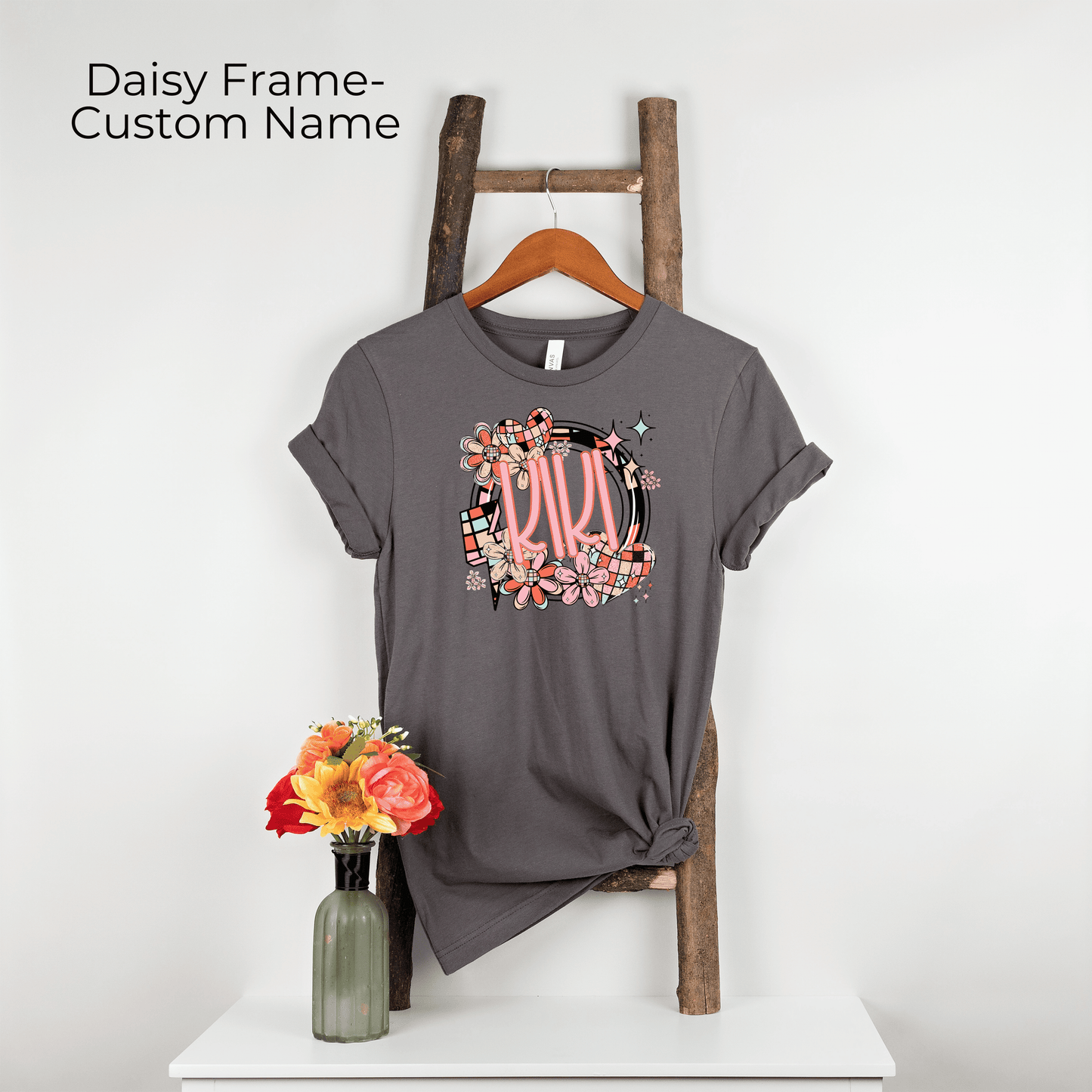 Daisy Frame- Custom Name