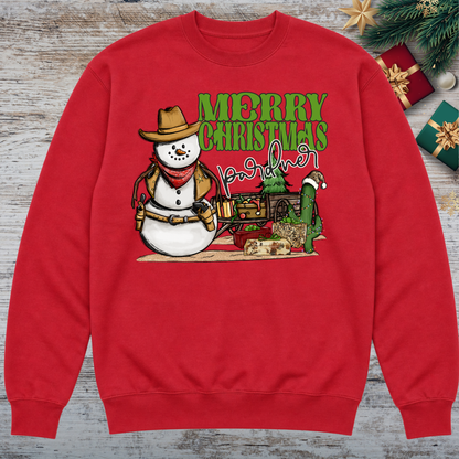 Red Christmas Sweatshirt| Choose Your Favorite Design