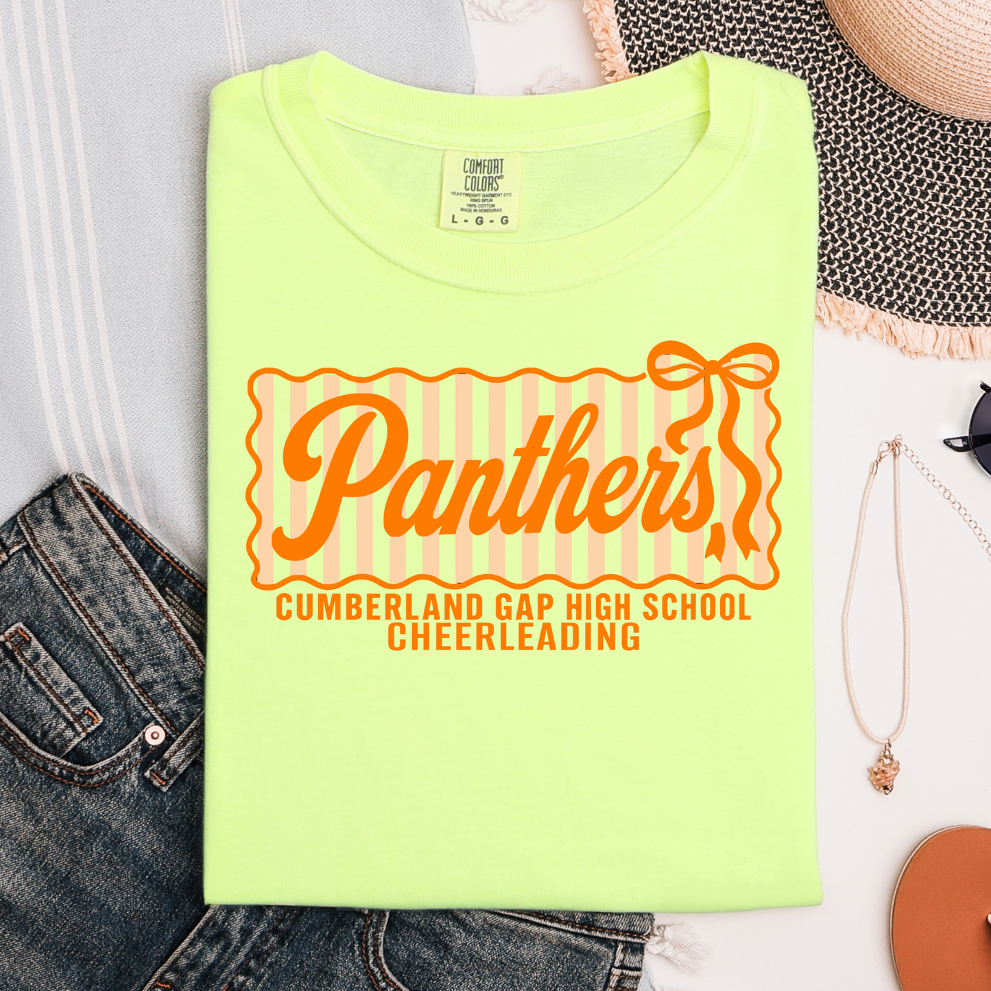 CGHS Panthers Comp Tee | Cheerleading | Comfort Colors