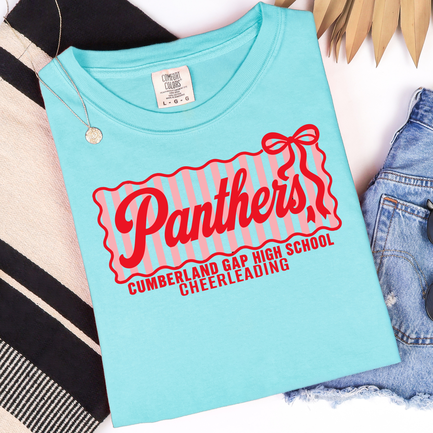 CGHS Panthers Comp Tee | Cheerleading | Comfort Colors