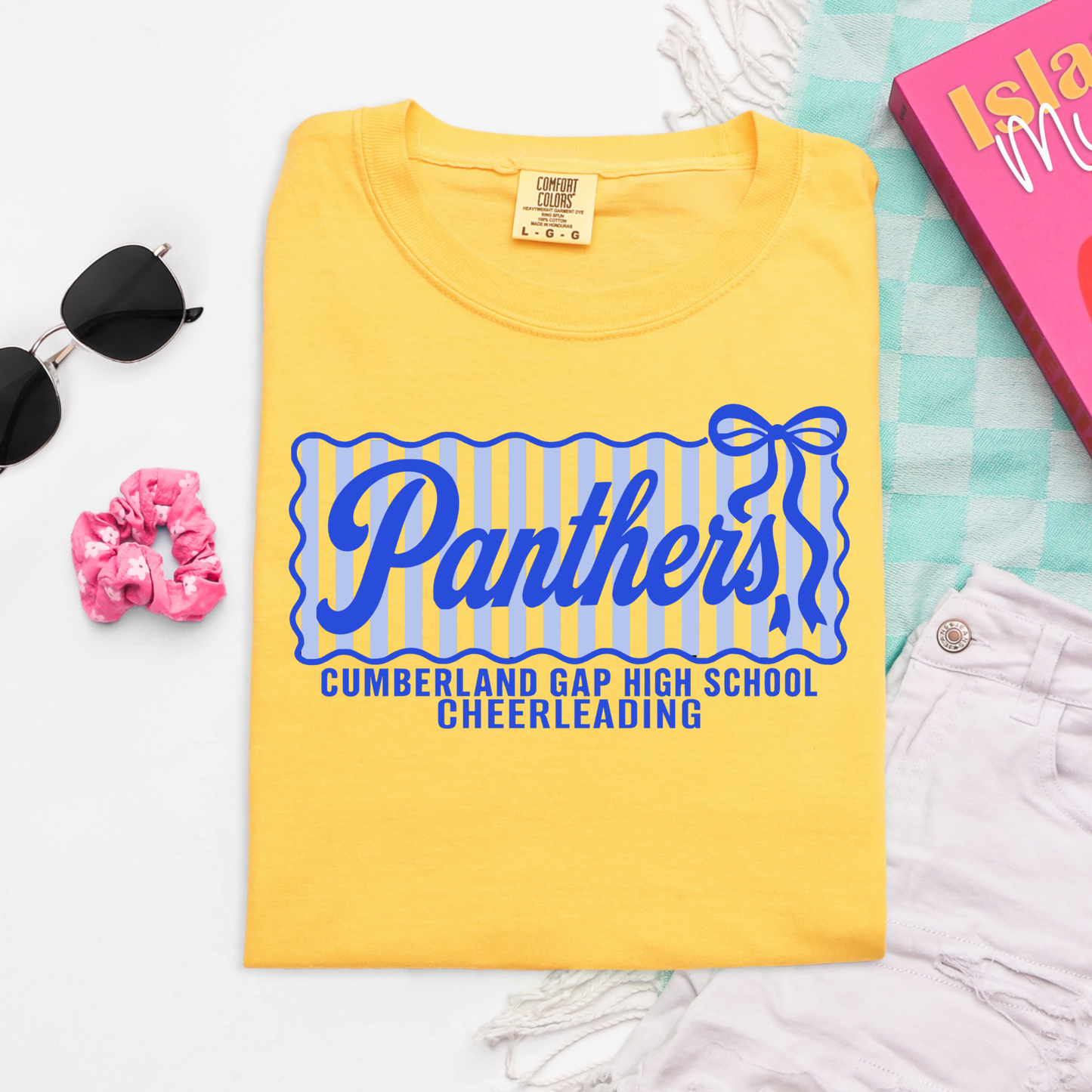CGHS Panthers Comp Tee | Cheerleading | Comfort Colors