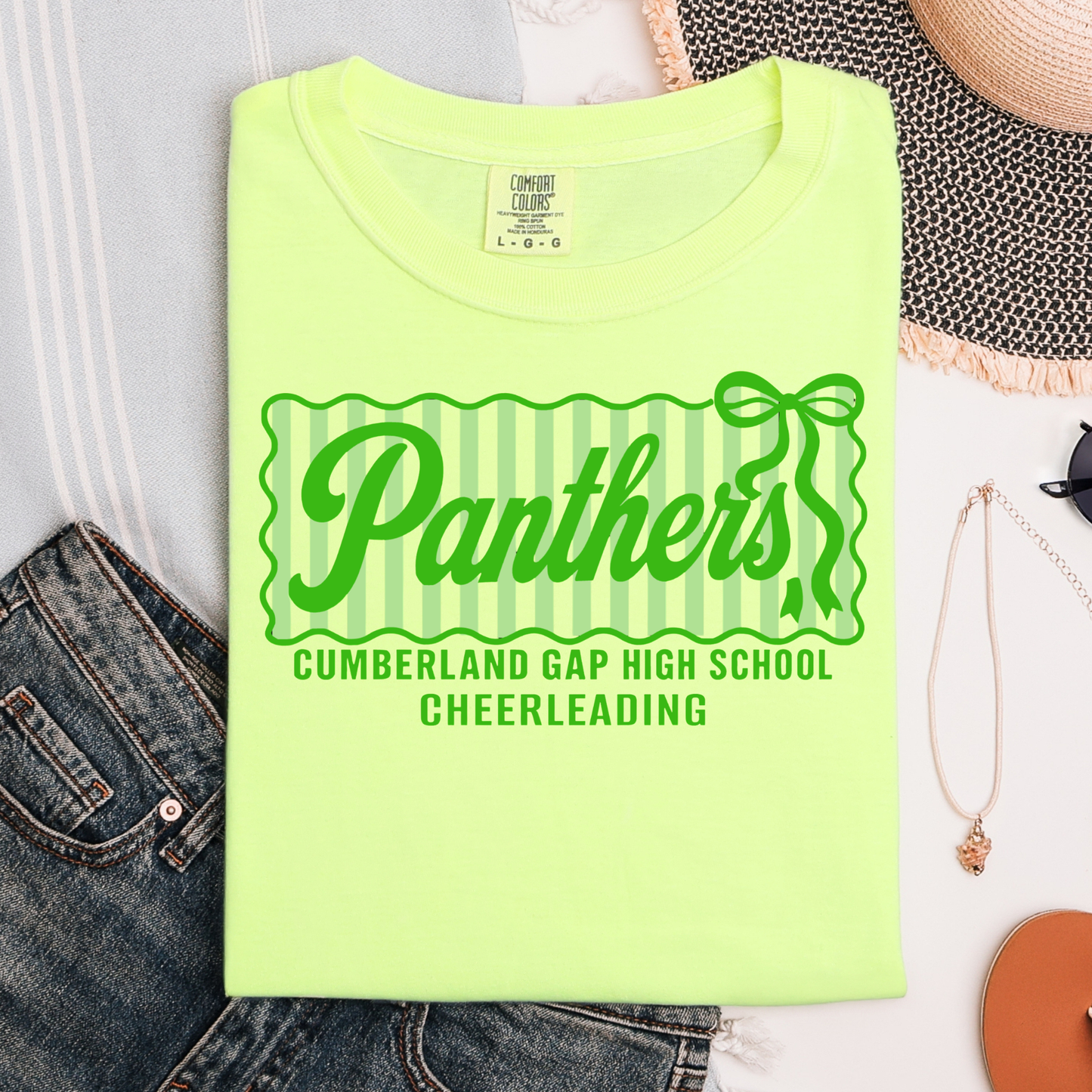 CGHS Panthers Comp Tee | Cheerleading | Comfort Colors