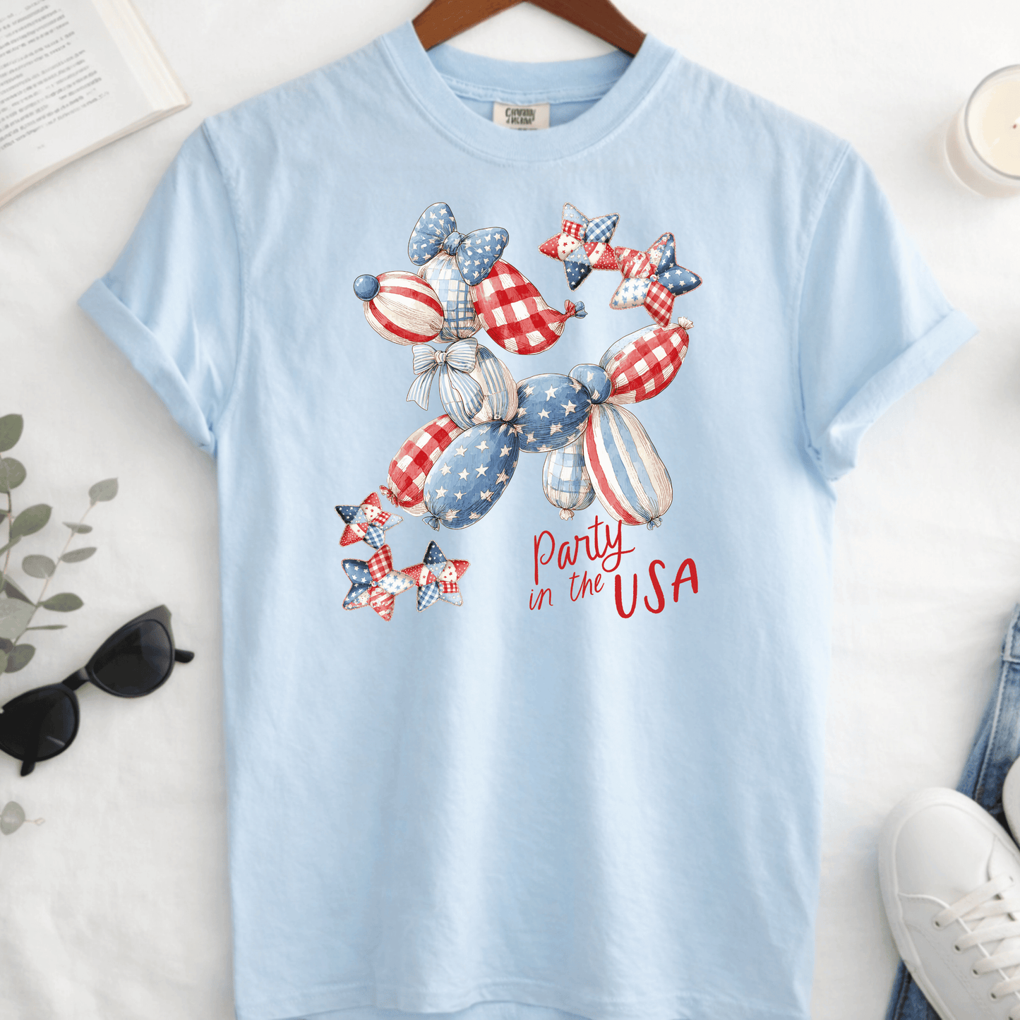 Party in the USA Balloon Dog Tee