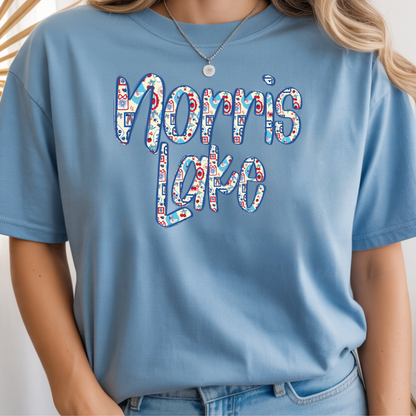 Norris Lake USA Patriotic Pattern Tee