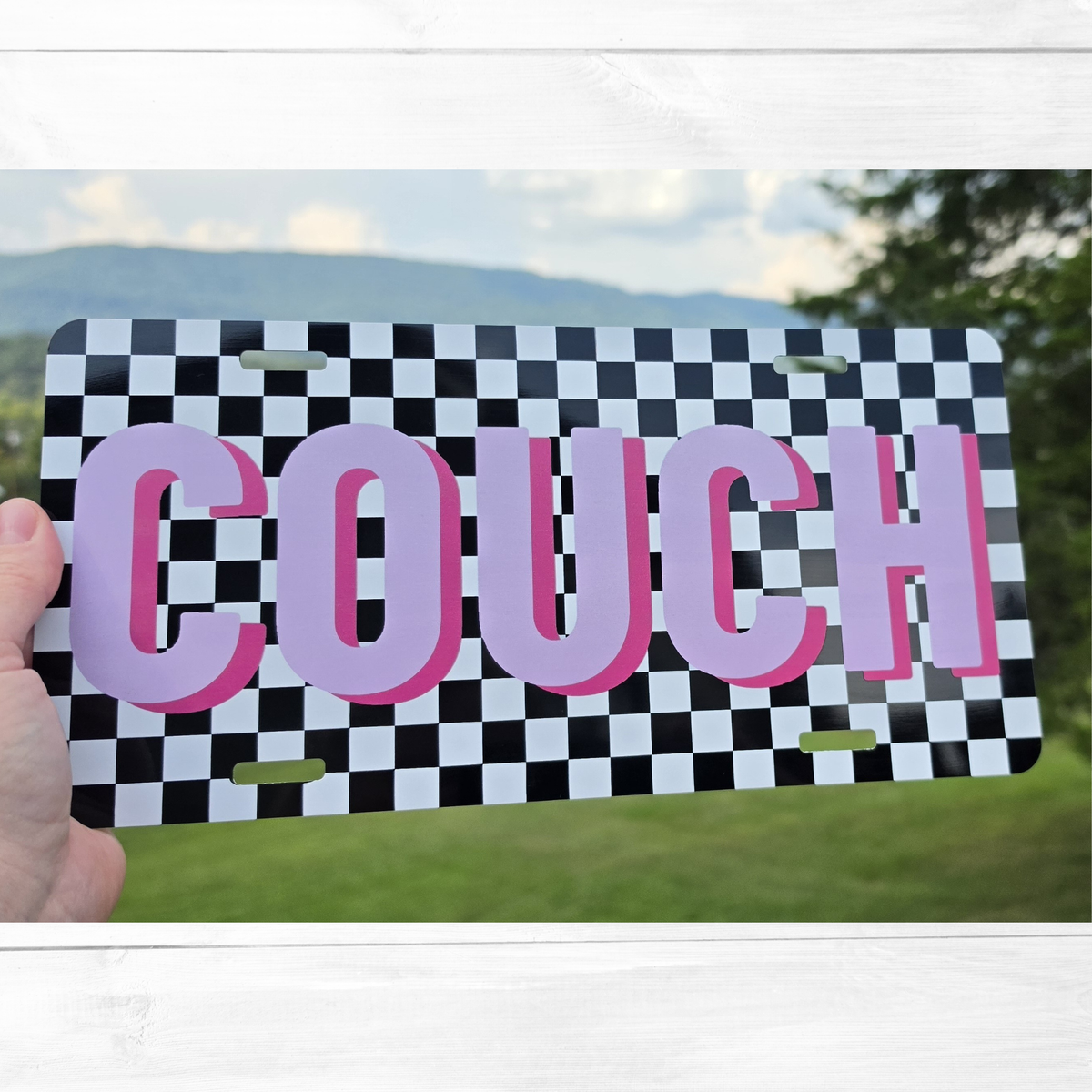 Personalized License Plate