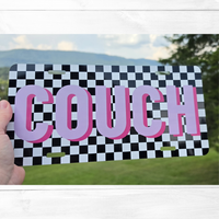 Personalized License Plate