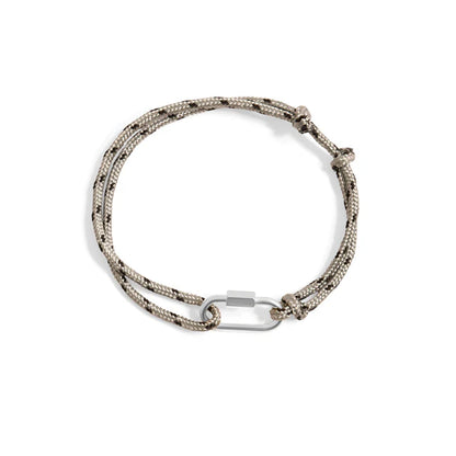 Carabiner Rope Charm Bracelet