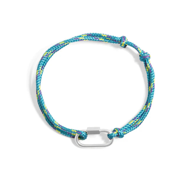 Carabiner Rope Charm Bracelet