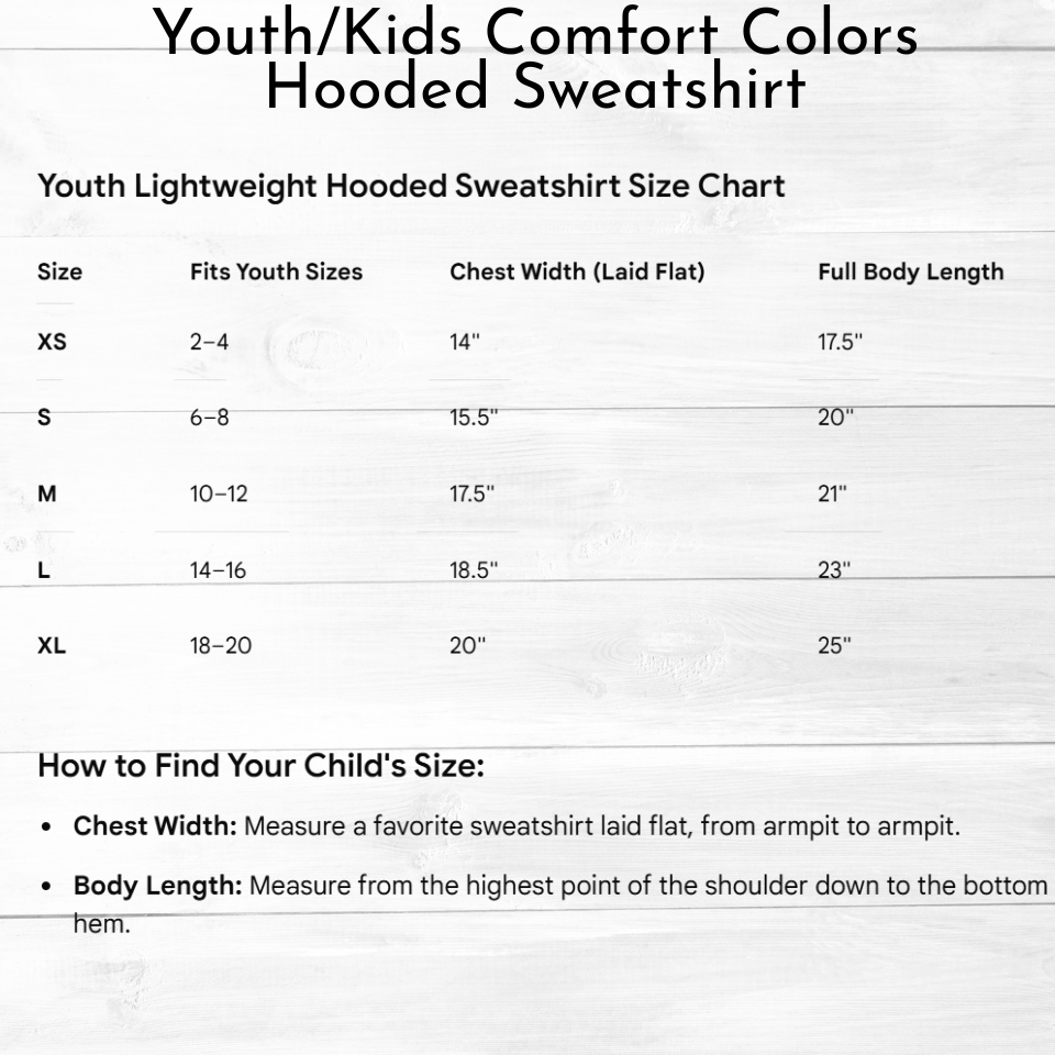 COZY Word Art | Comfort Colors Sweatshirt
