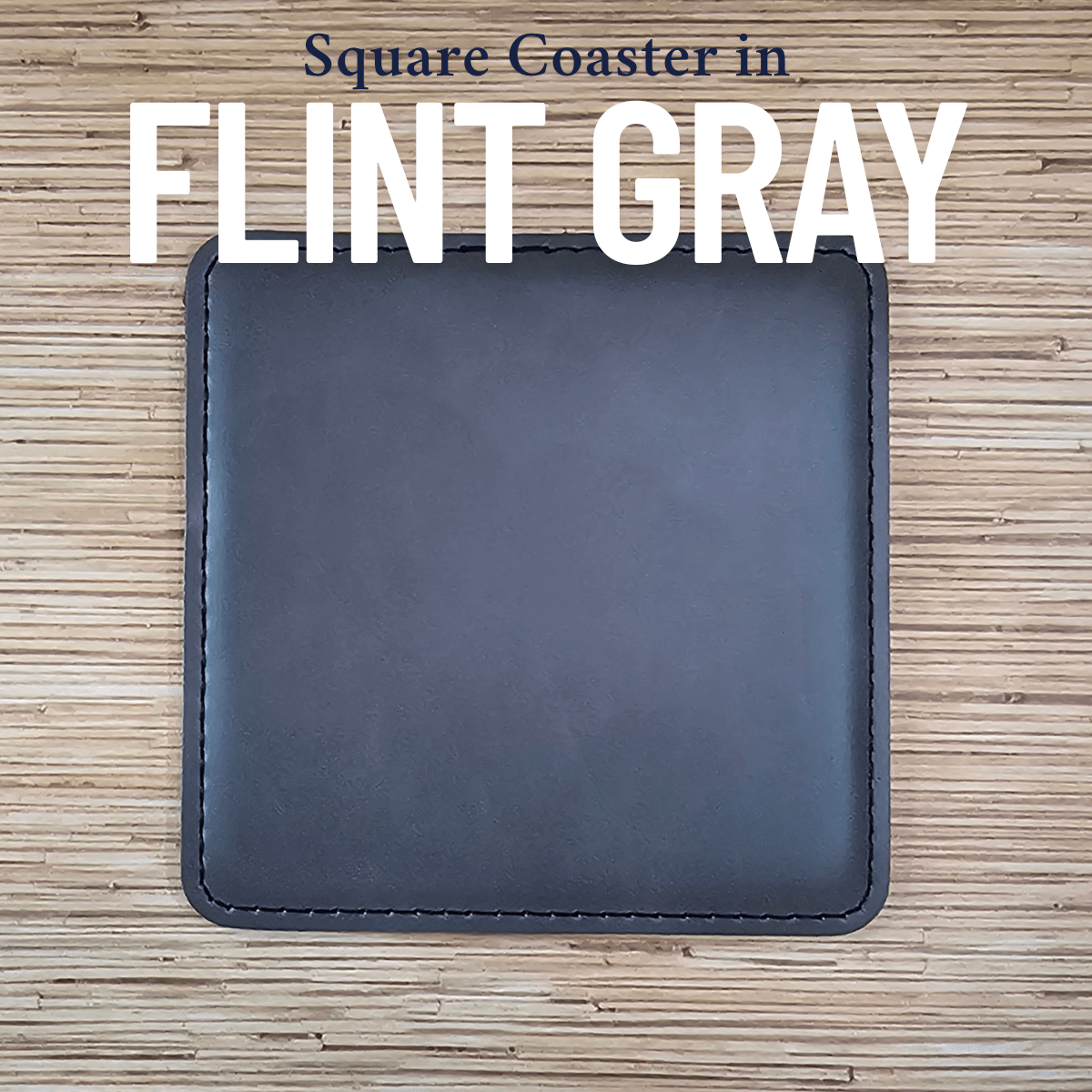 Leatherette Coasters- Customize!