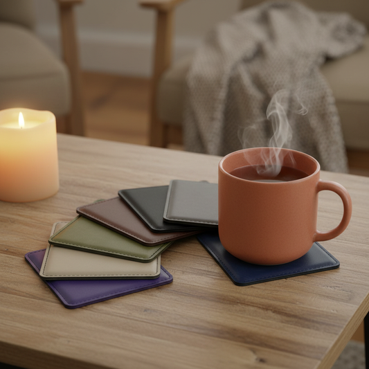 Leatherette Coasters