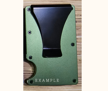 Aluminum Wallets-Customizable