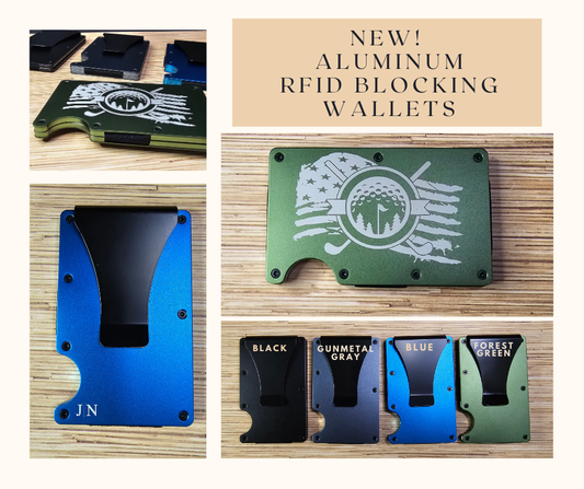 Aluminum Wallets-Customizable